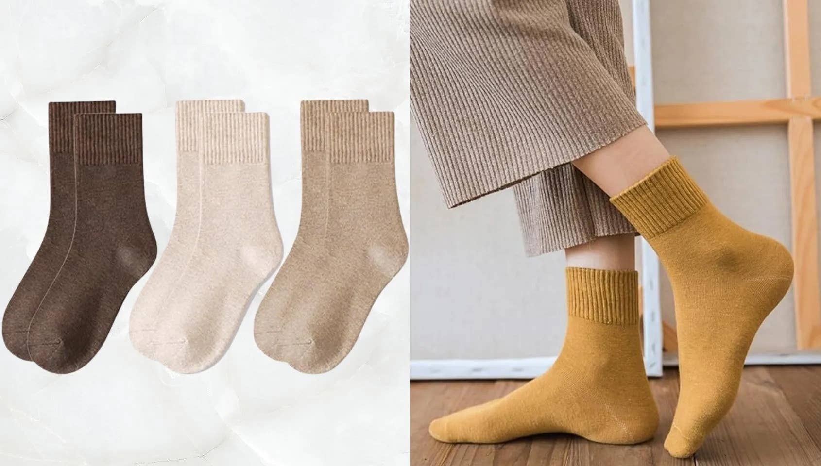 These $10 Amazon Socks Look And Feel Like A Splurge-Y Boutique Purchase