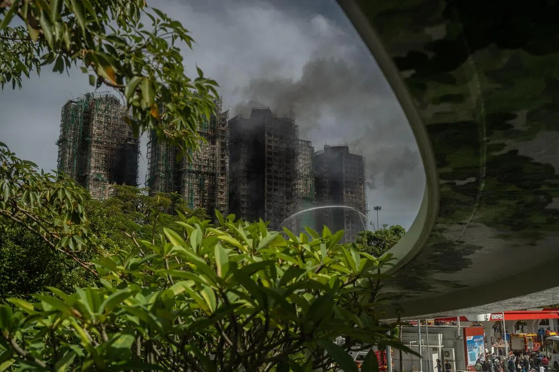 Hong Kong fire death toll hits 159 after towers searched