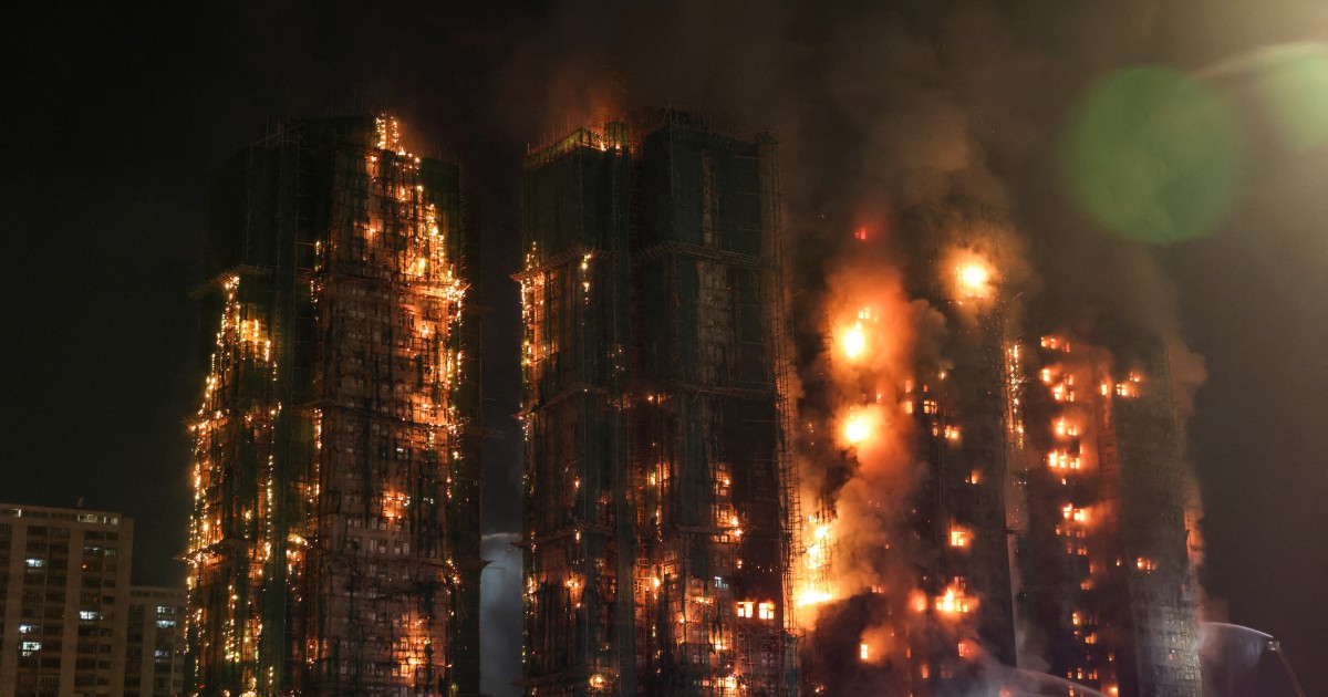 Hong Kong fire came after contractor safety breaches and a residents' revolt