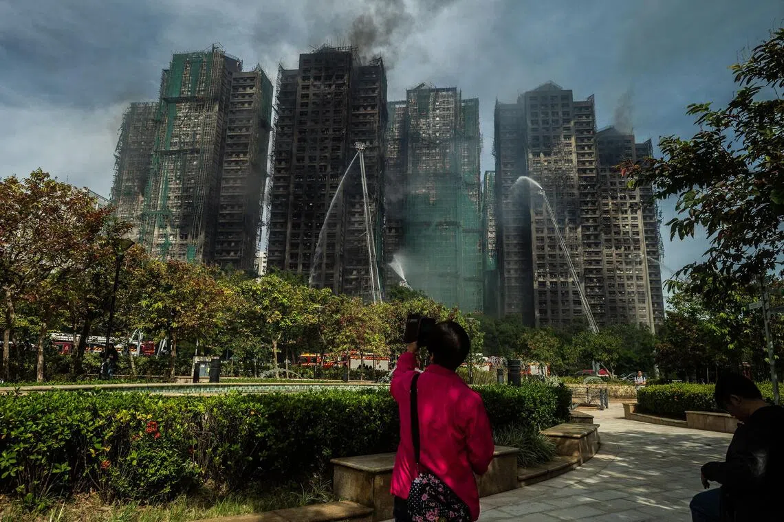 Hong Kong heads to the polls after deadly fire