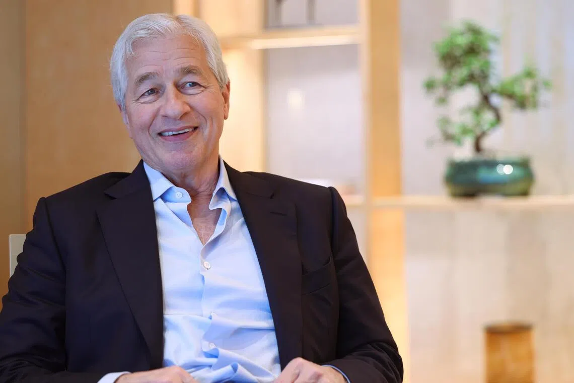 ‘It’s staggering’ how Singapore is always thinking ahead: JPMorgan CEO Jamie Dimon