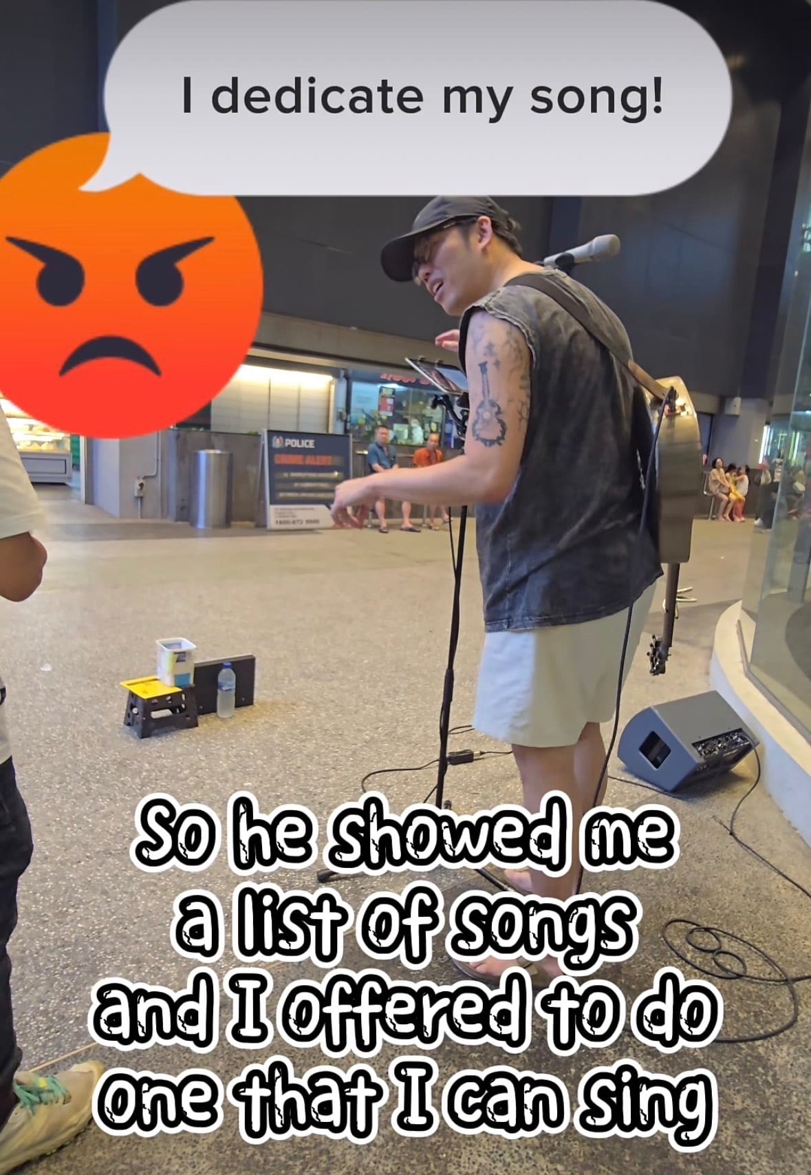 Busker Heckled By Man Who Claimed: “I Paid For My Song!”