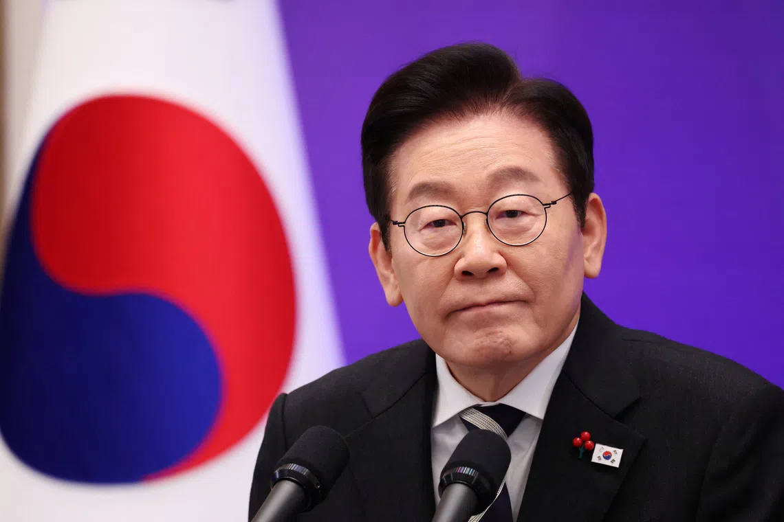 South Korea's Lee calls for probe into links between religious group and politics