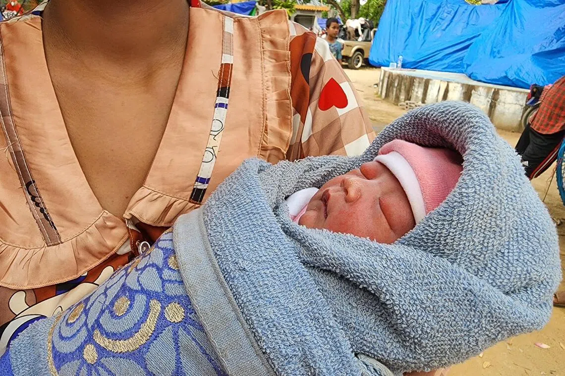 ‘Bullets were flying over my roof’: Mothers in Cambodia flee to shelters to protect their kids