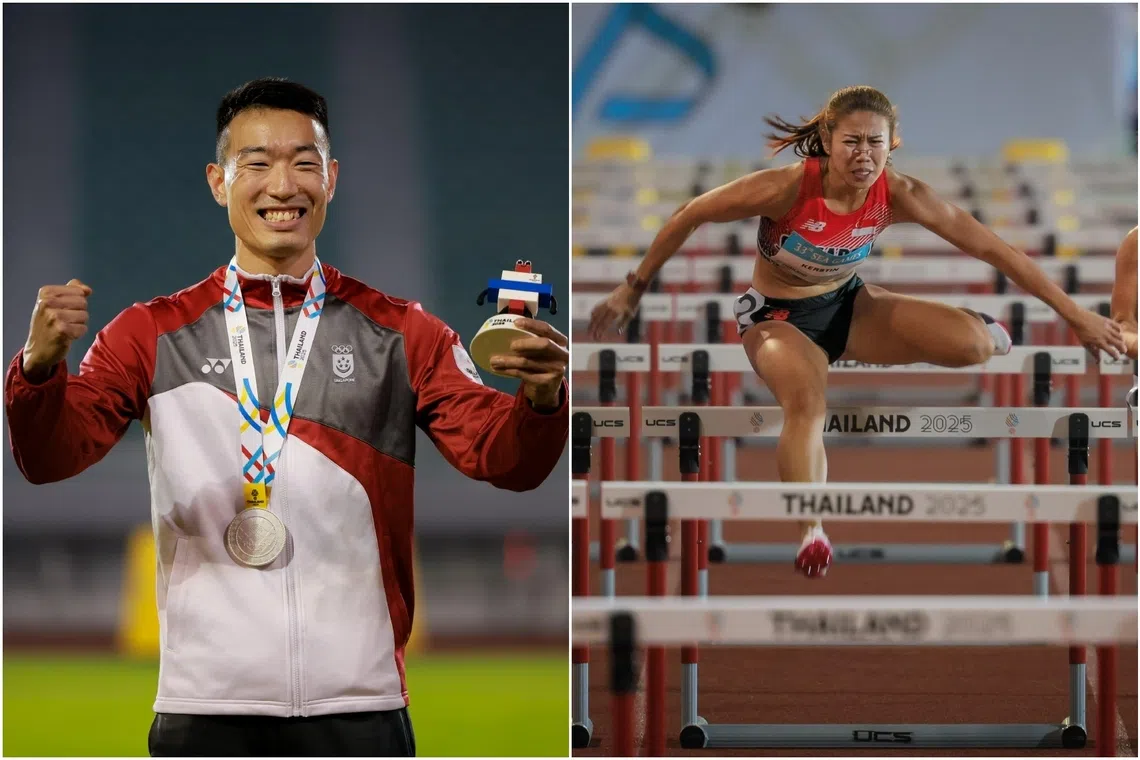 SEA Games 2025: Singapore hurdlers’ national records annulled after technical glitch