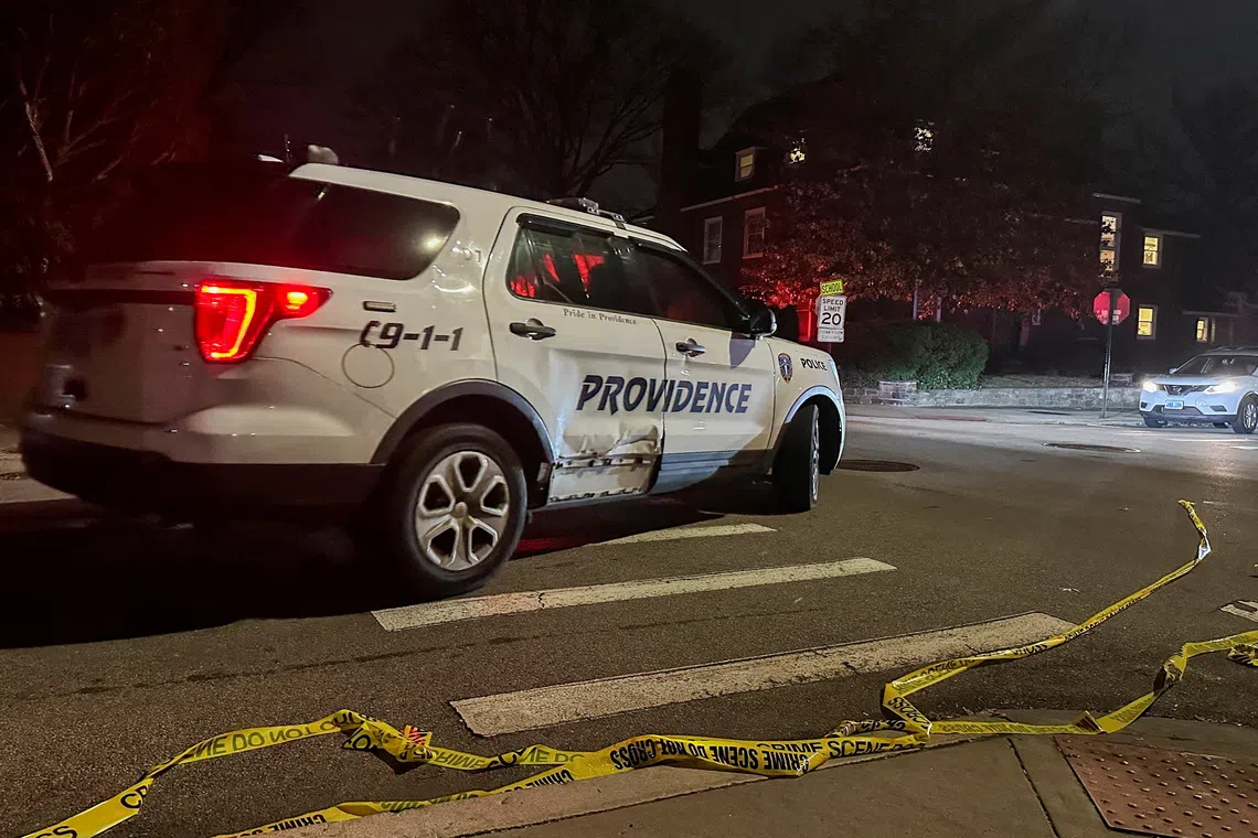 Police hold person of interest after Brown University shooting leaves two dead