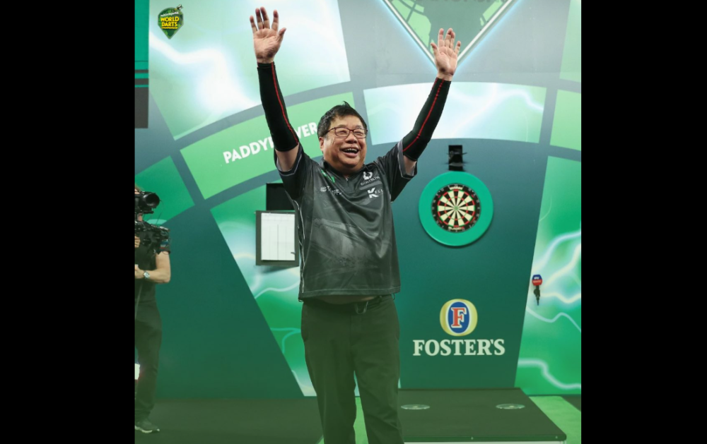 At 71, Singapore’s Paul Lim stuns the crowd with a thrilling World Darts Championship victory