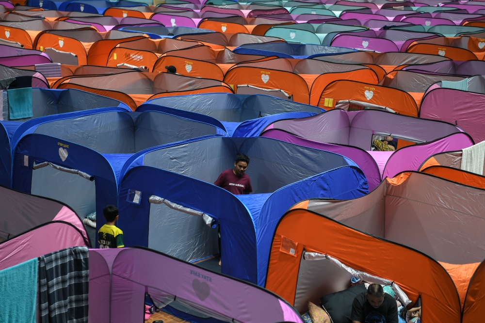 Two PPS activated in Kuching, housing 197 flood evacuees