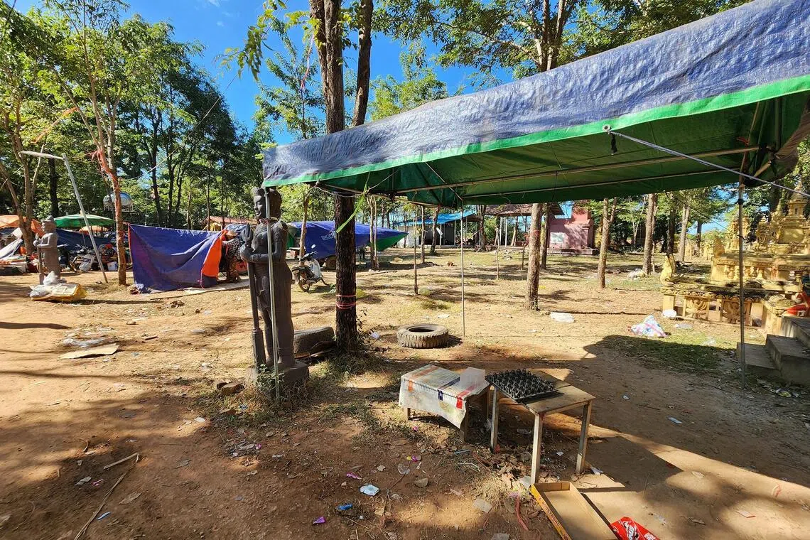 Displaced Cambodians flee again, and again, as Thai-Cambodia conflict continues