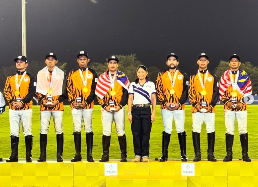 Malaysia ride past Thailand to clinch SEA Games equestrian polo 4-6 Goals gold