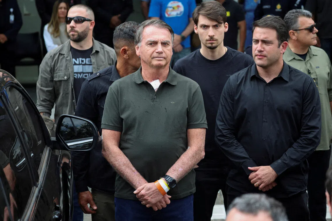 Brazil's Bolsonaro to leave prison for surgical procedure