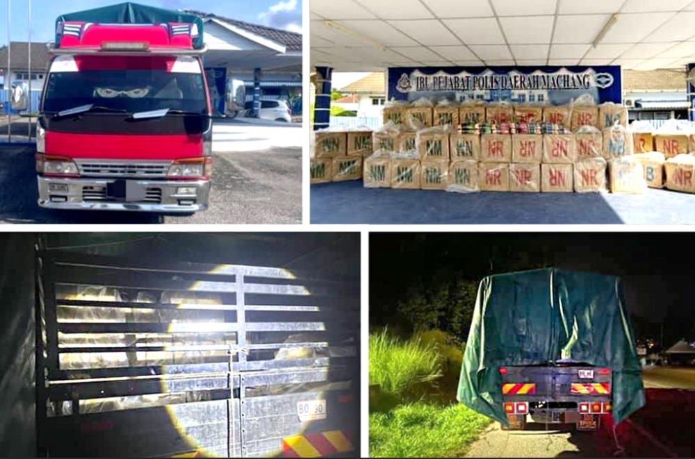 Truck stuffed with 1.5 million untaxed cigarettes worth RM2.8m seized in Kelantan raid