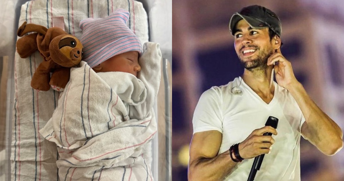 Enrique Iglesias and Anna Kournikova welcome 4th child