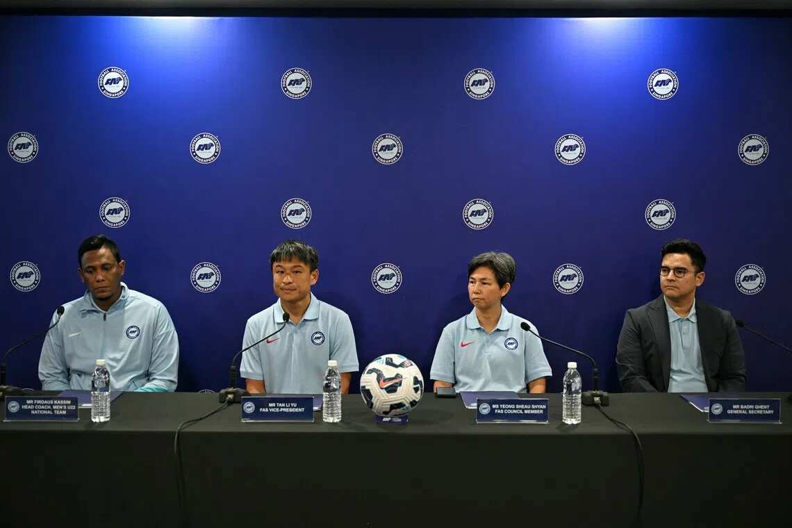 FAS surprised at SNOC sec-gen Mark Chay’s remarks on Young Lions’ attitude at SEA Games