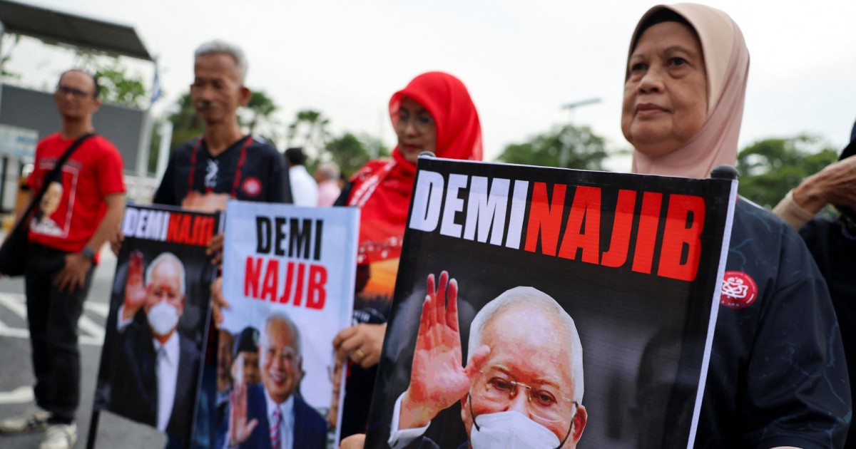 Malaysia ex-PM Najib Razak jailed for 15 more years in 1MDB saga's biggest trial