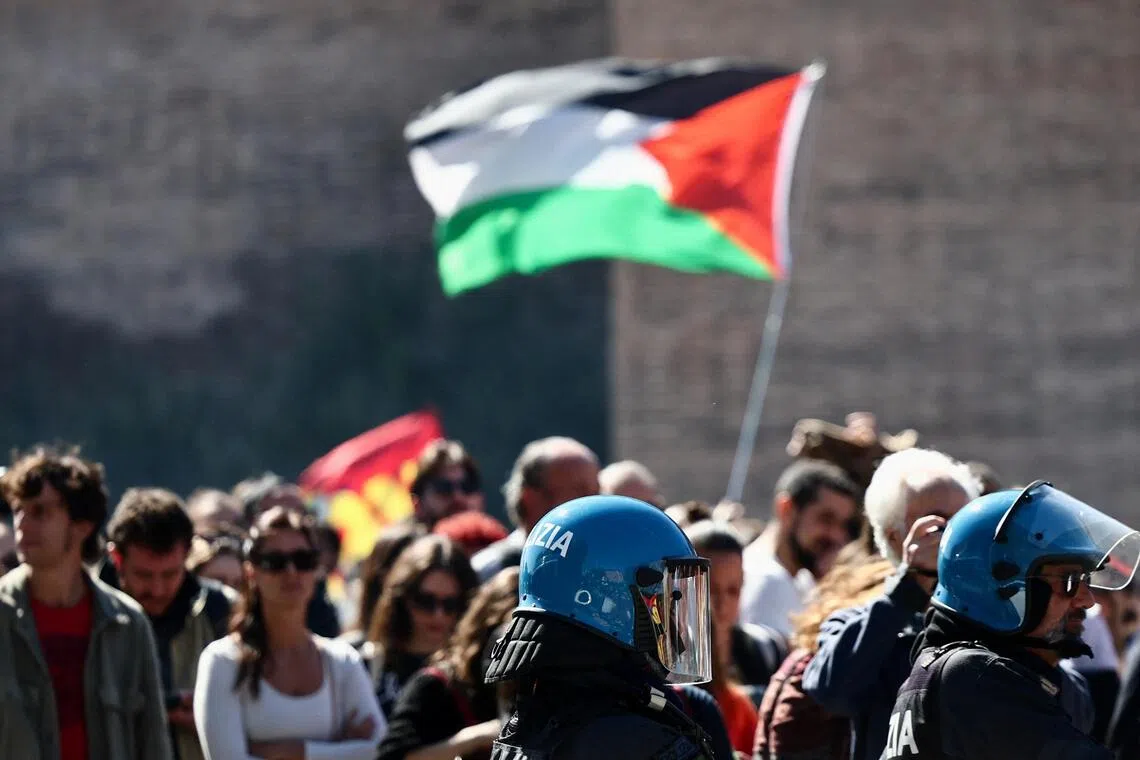 Italy arrests 7 accused of raising millions for Hamas