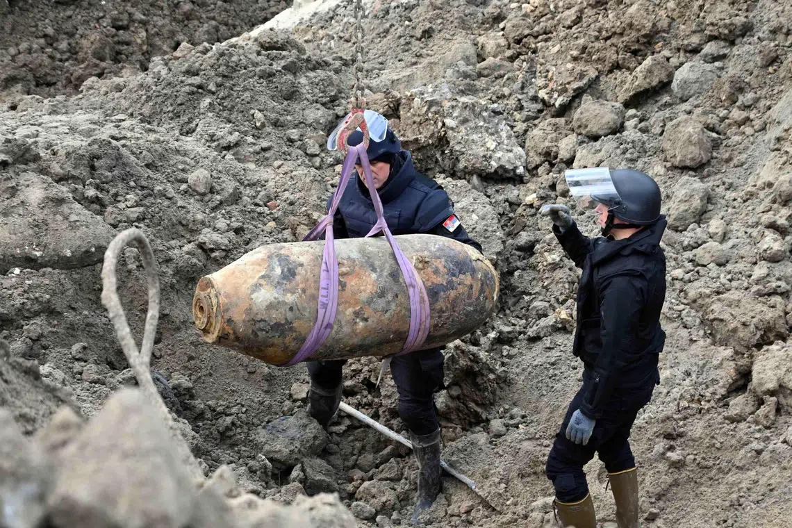 470kg WWII bomb removed in Belgrade