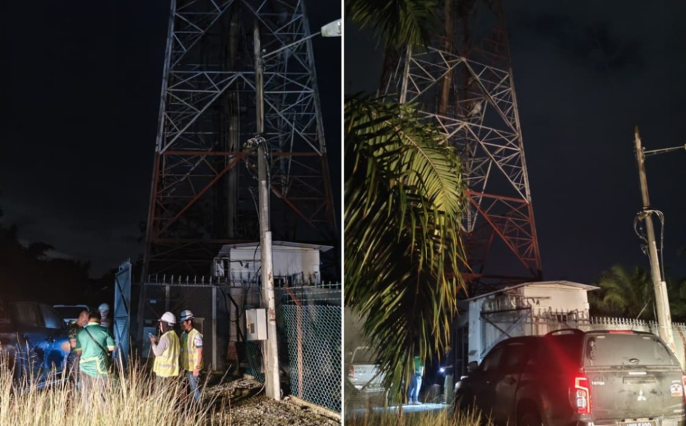 CelcomDigi, Maxis and Unifi users left offline after fire guts Maxis tower near Sungai Perak R&R