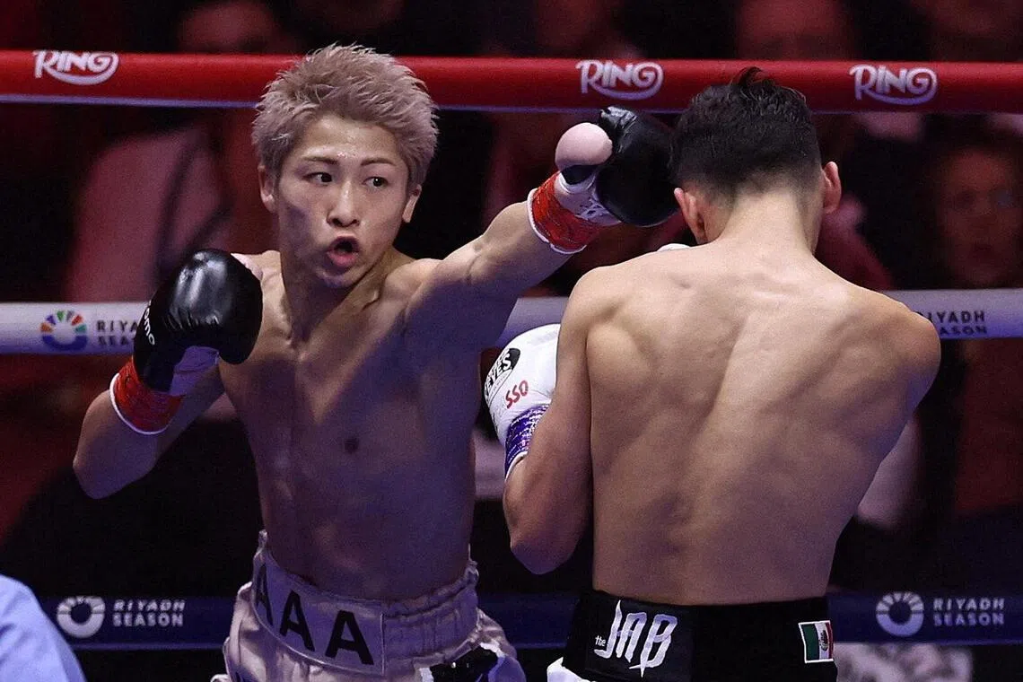 ‘Tired’ Naoya Inoue beats Alan Picasso by unanimous decision to end gruelling 2025