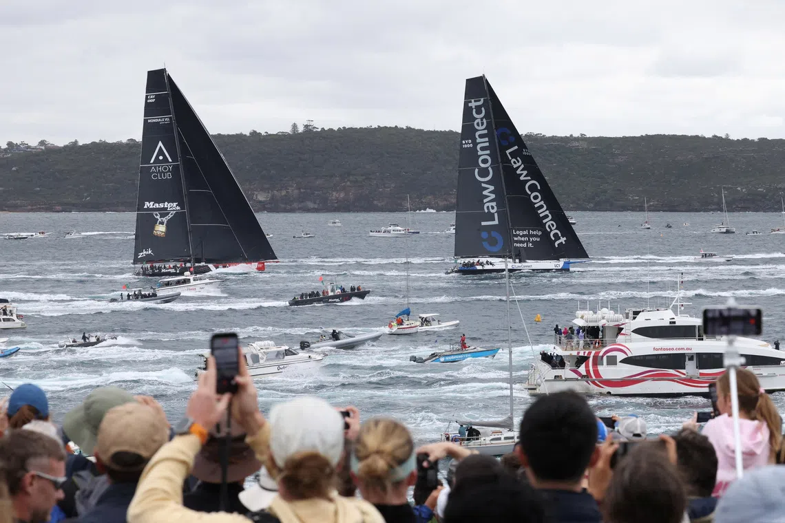 Master Lock Comanche wins line honours in Sydney to Hobart race