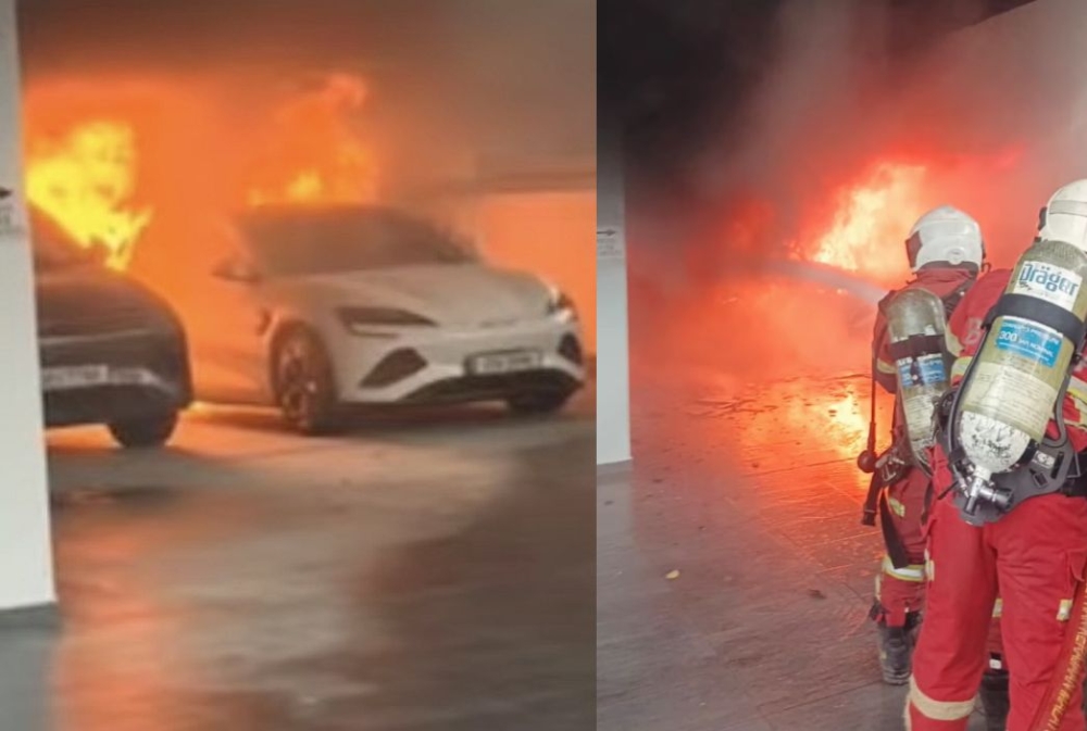 Bomba: Cause still unclear in Damansara EV fire that scorched XPeng, BYD and damaged home