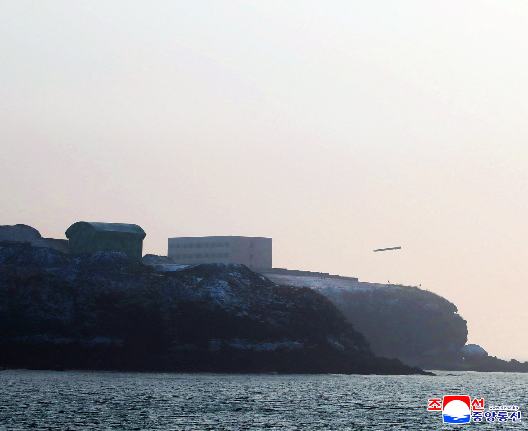 North Korea's Kim Jong-un oversees cruise missile launching drill