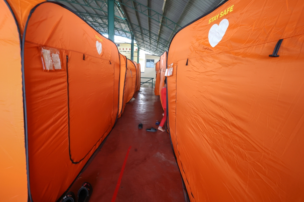 Segamat reels from fresh floods with families moved to community halls as rivers overflow