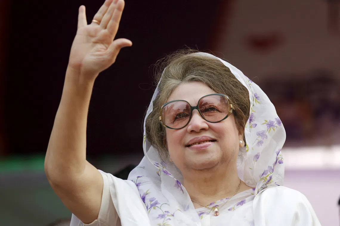 Bangladesh’s first female prime minister Khaleda Zia dies at 80