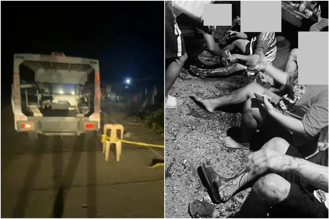 22 injured in New Year party attack in Philippines