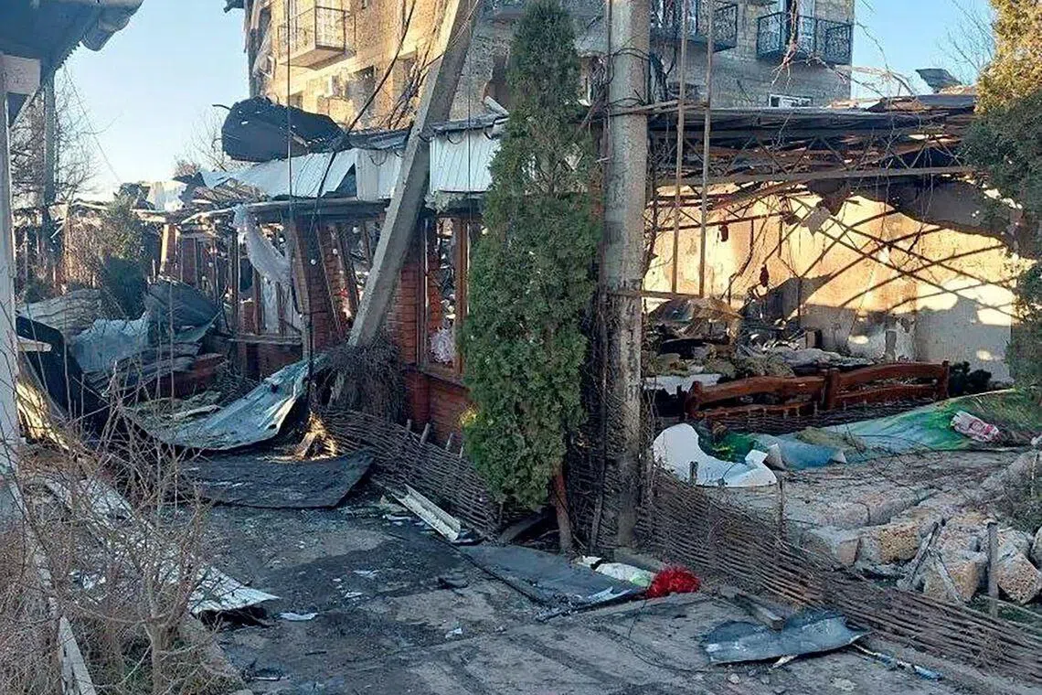 Ukraine denies targeting civilians after Moscow says hotel hit