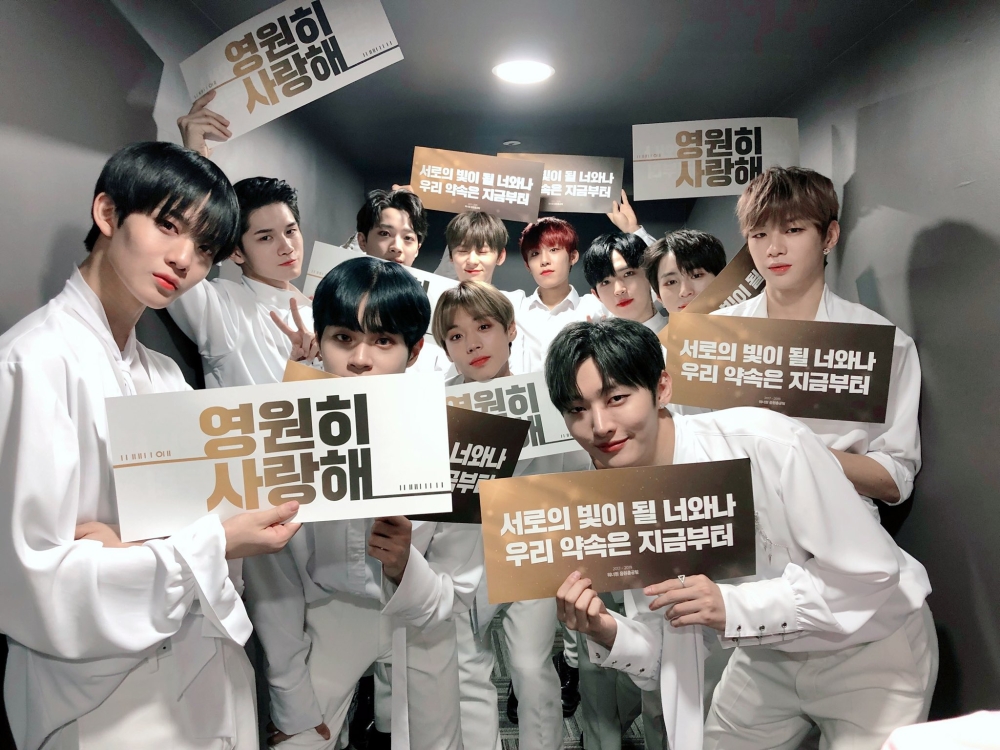 K-pop survival show group Wanna One teases reunion (VIDEO)