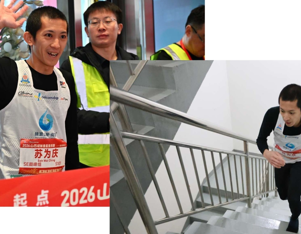 Tower runner Soh Wai Ching breaks record in Shanxi, kickstarts 2026 with victory