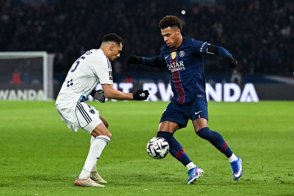 Doue and Dembele fire PSG in Paris derby, Marseille implode with red cards at Nantes