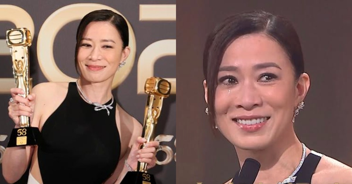 Charmaine Sheh breaks records with 4th Best Actress win at TVB Anniversary Awards 2025