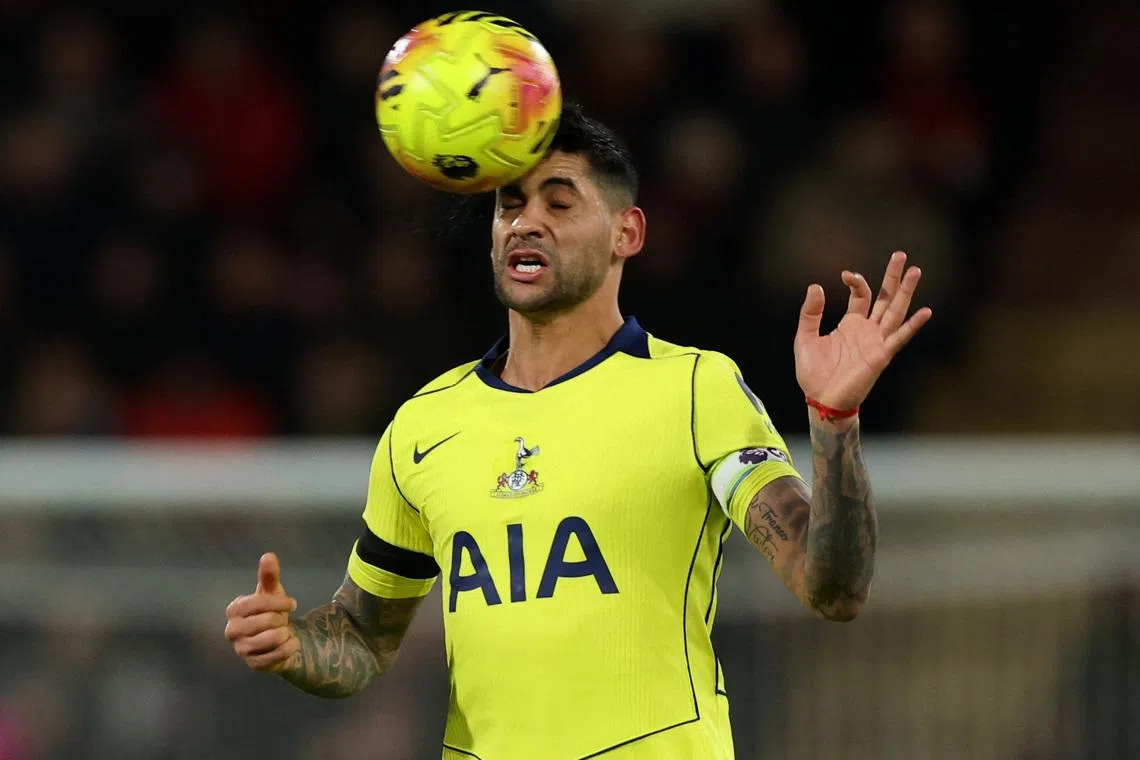 Romero aims dig at Tottenham hierarchy after defeat at Bournemouth