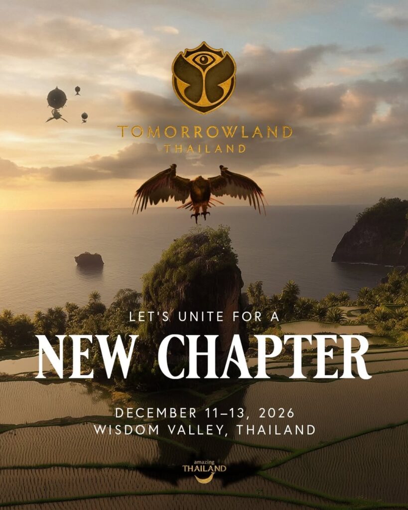 Pack your bags and mark your calendars for the biggest music festival in Asia: Tomorrowland Thailand 2026 