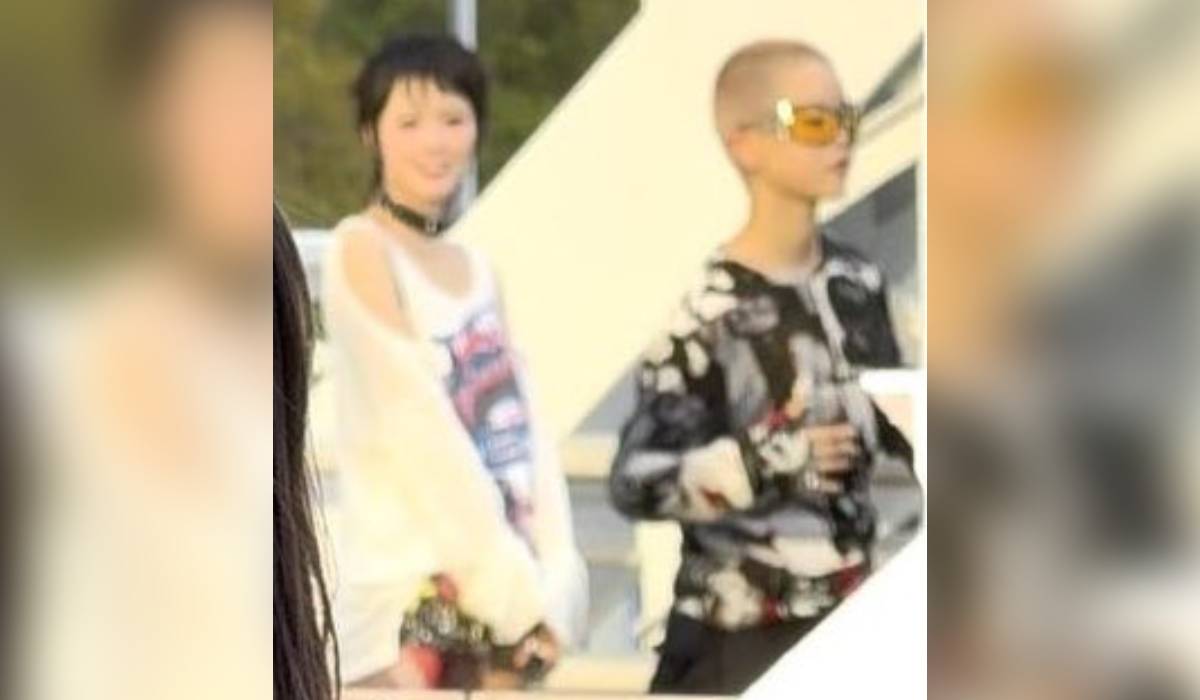 Japanese girl group XG spotted dancing and filming at Anderson Bridge
