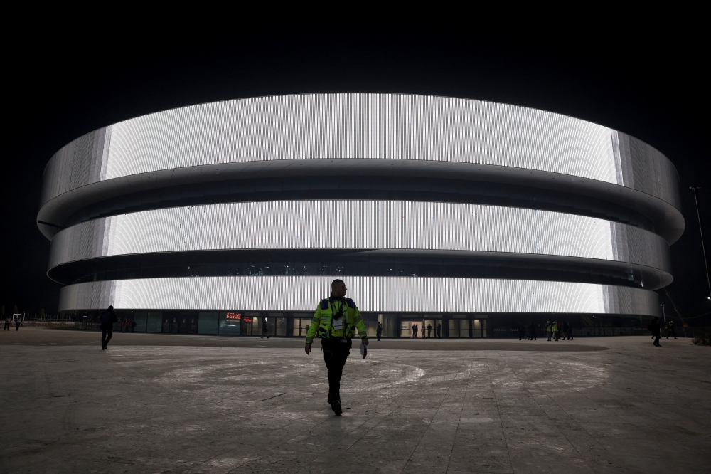 Milan’s new Olympic ice hockey arena opens despite unfinished works