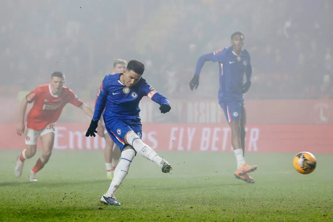 New Chelsea manager Rosenior buoyed by 5-1 cup win over Charlton