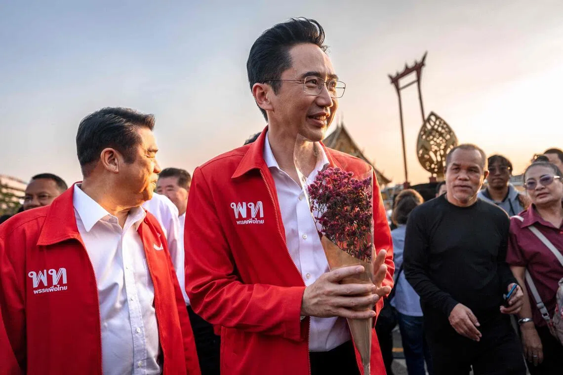 Nephew of former Thai premier Thaksin faces balancing act to win over electorate