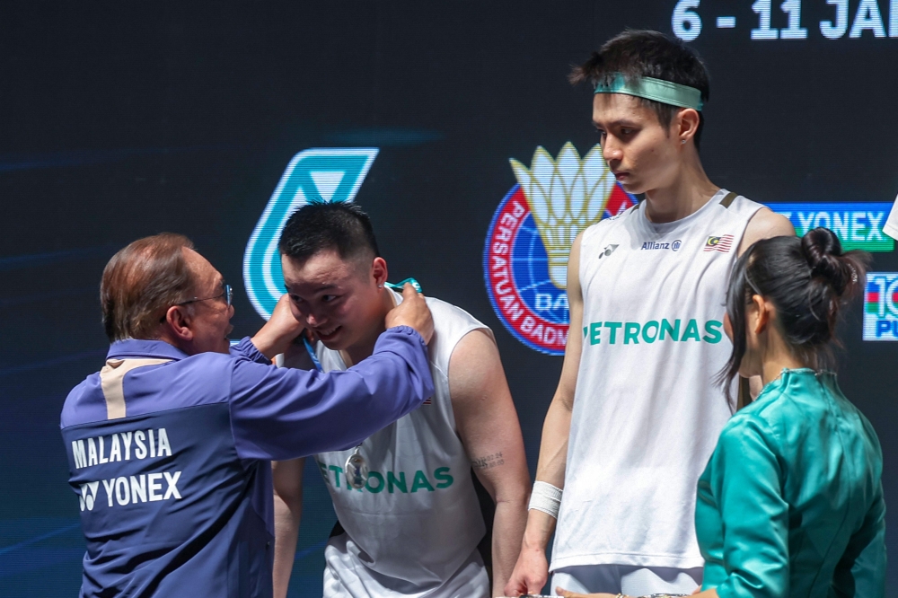 Anwar turns up for Malaysia Open finals as Aaron–Wooi Yik fall short again in men’s doubles