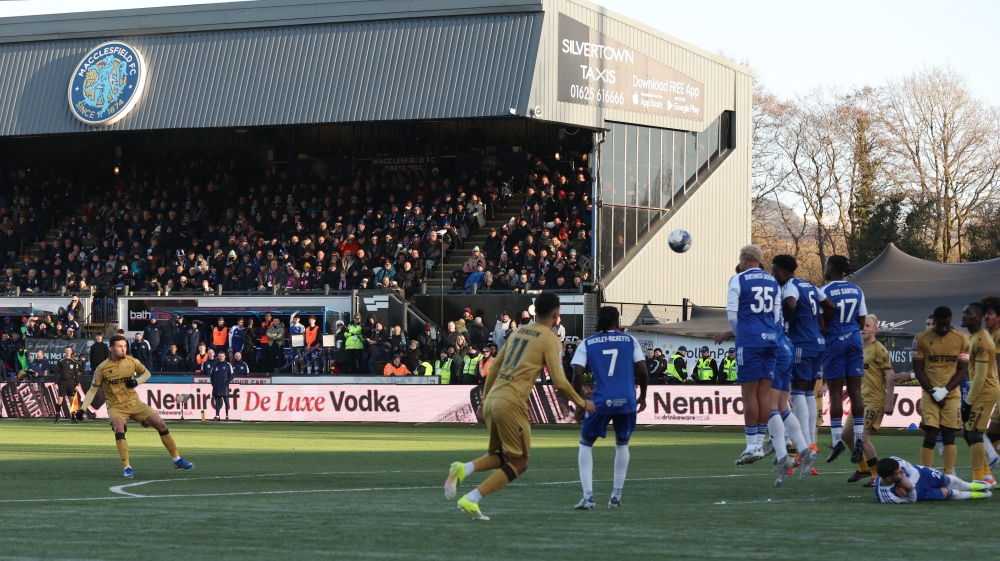 Fairytales still happen in football: Macclesfield rise from the ashes to stun FA Cup holders Crystal Palace
