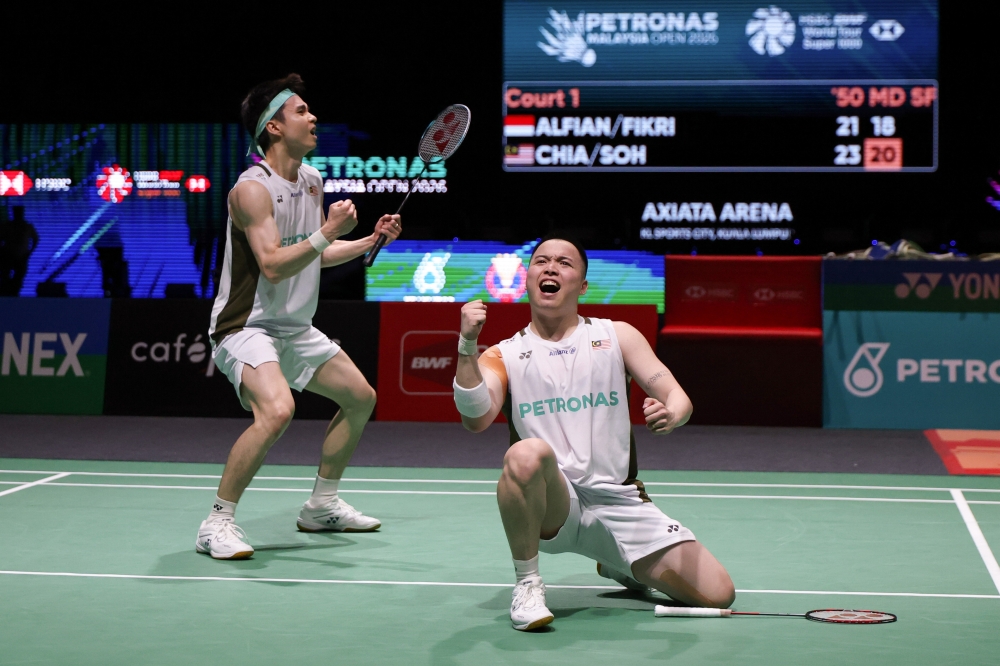 Malaysia Open: Aaron Chia-Soh Wooi Yik one win from ending 12‑year men’s doubles drought