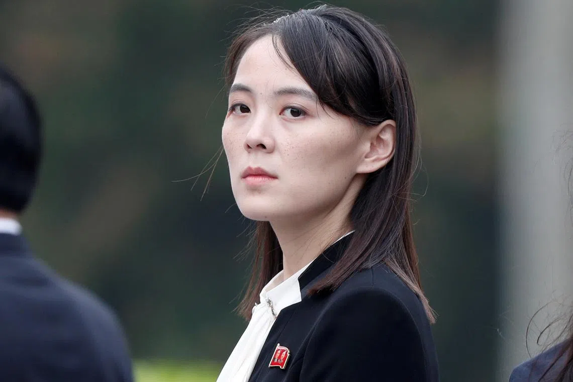 North Korea's Kim Yo Jong says South's hopes for better relations are an illusion