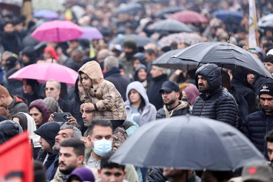 Syria's Kurds protest Aleppo violence as fears of wider conflict grow