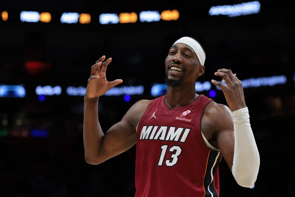 Bam Adebayo out of slump as Miami Heat entertain Boston Celtics
