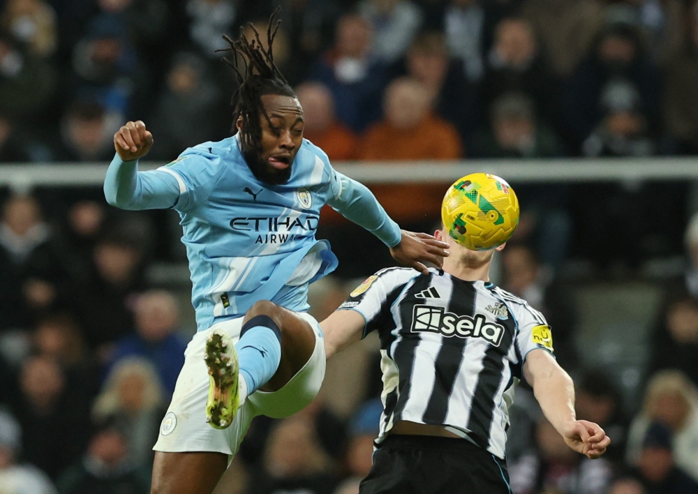 Semenyo strikes again as Man City beat Newcastle 2-0 in League Cup semi-final first leg