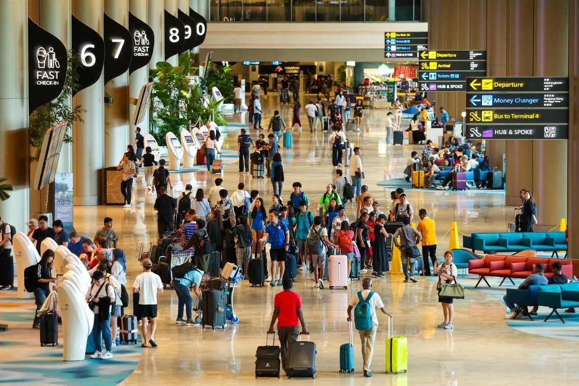 Changi Airport was 4th busiest international airport in 2025: Report