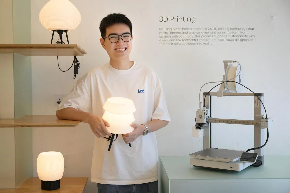 Me and My Money: 20-year-old entrepreneur sees the light in designing 3D-printed lamps