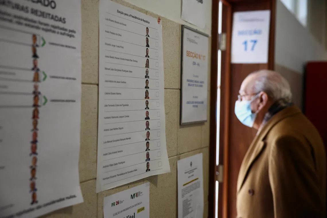 Portugal votes in tight presidential race with far right poised to reach runoff